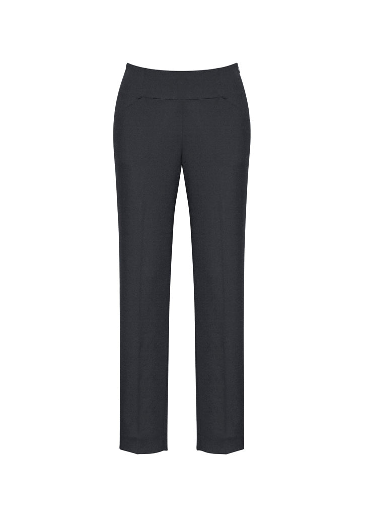 Biz Corporate Womens Cool Stretch Bandless Slim Leg Pant (10121)-Clearance