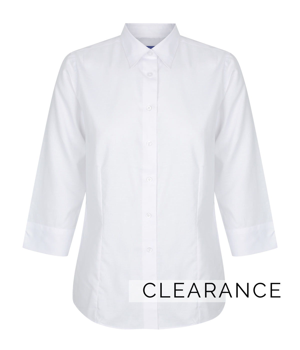 Gloweave Ladies Oxford Weave 3/4 Sleeve Shirt (1025WL)