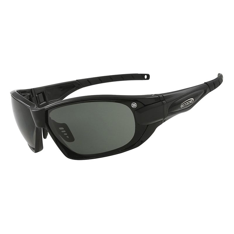 Scope Optics Genisys Black Gloss Frame Titanium AF/AS Smoke Lens (151S)