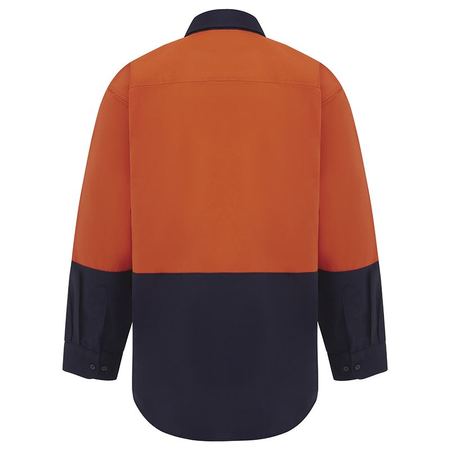 Workit Hi Vis 2 Tone Closed Front Regular Weight Taped Shirt (2003)