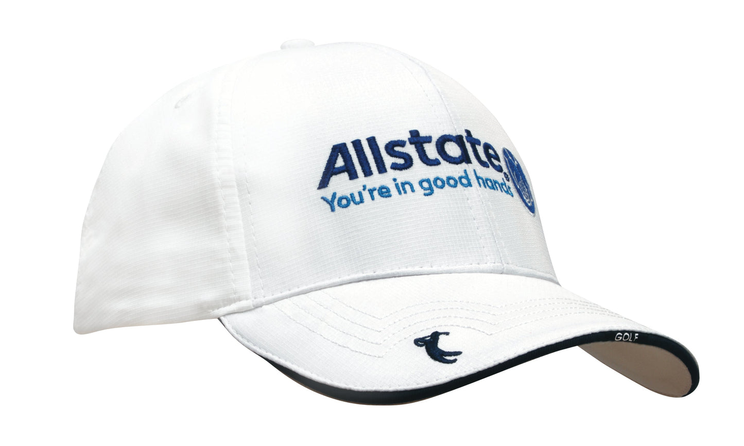 Headwear Sports Ripstop with Peak Embroidery (4043)