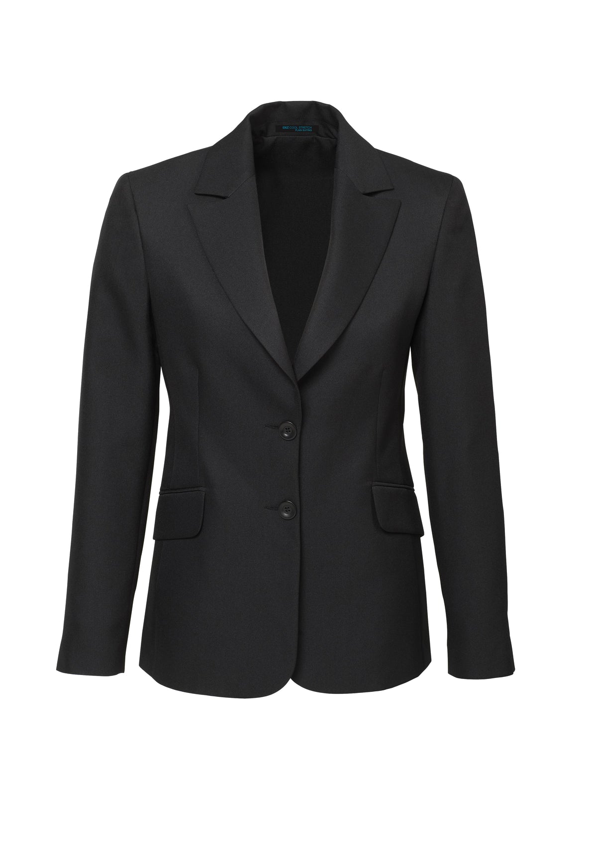 Biz Corporates Womens Cool Stretch Longline Jacket (60112)-Clearance