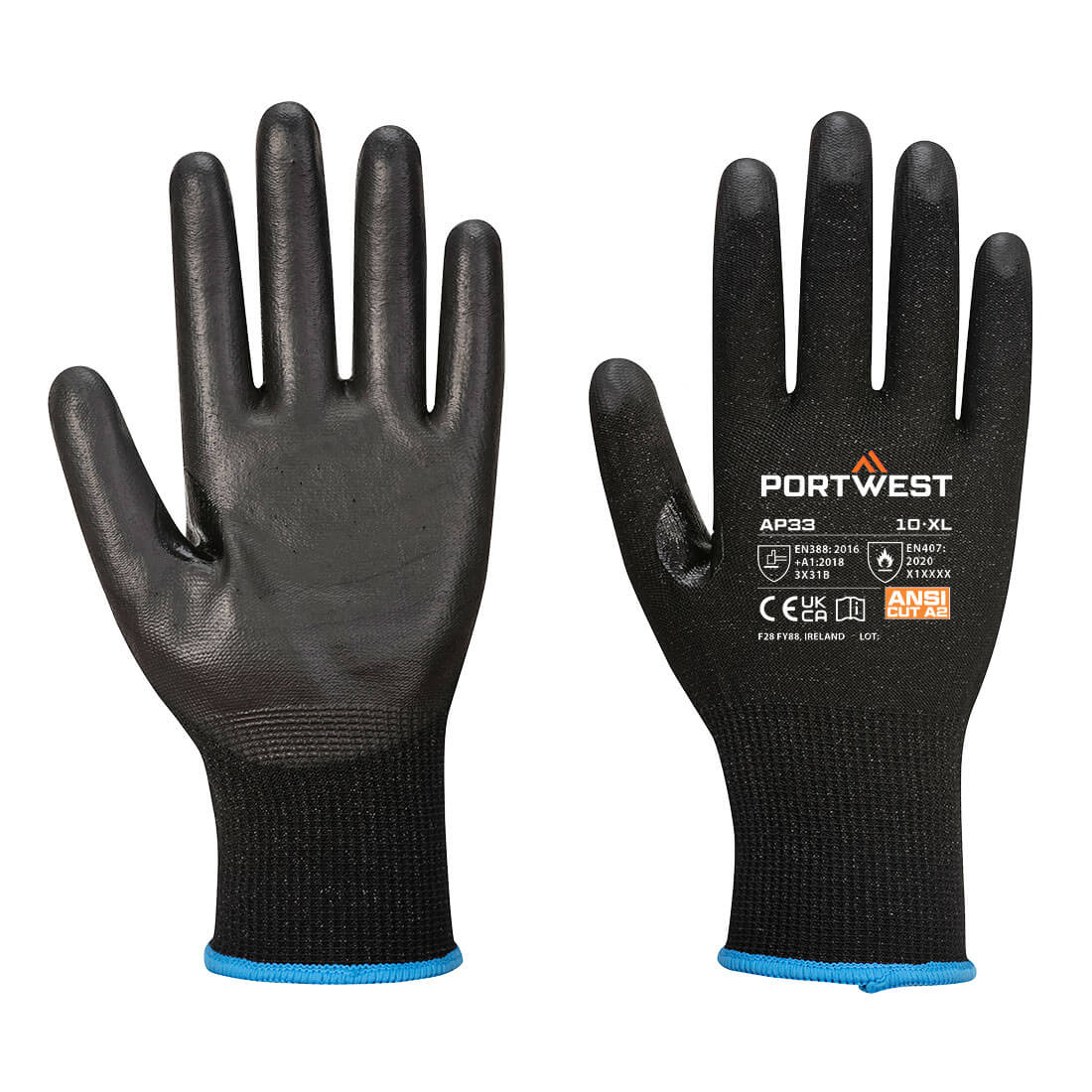 LR15 PU Touchscreen Glove (Pk12) (AP33)