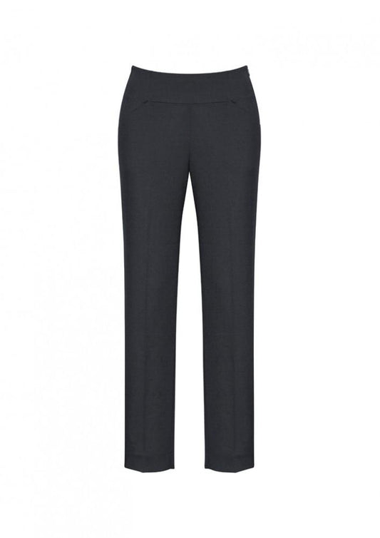 Biz Corporate Womens Cool Stretch Bandless Slim Leg Pant (10121)-Clearance