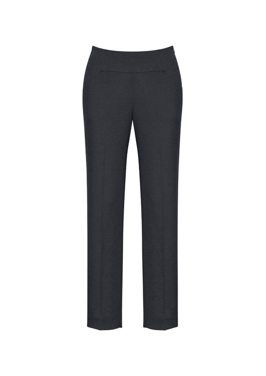 Biz Corporate Womens Cool Stretch Bandless Slim Leg Pant (10121)-Clearance