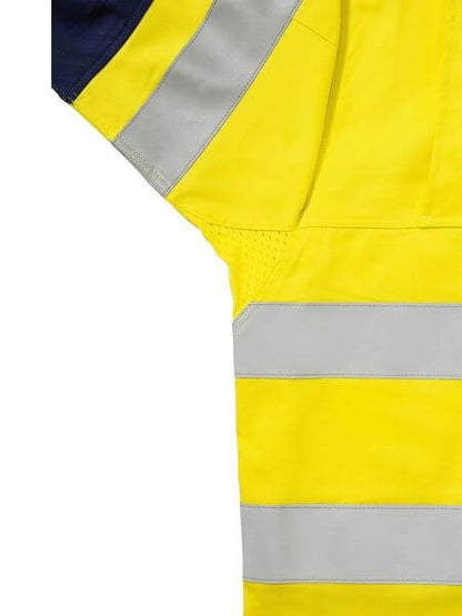 Bisley Taped Hi Vis Industrial Cool Vented Shirt (BS6448T)