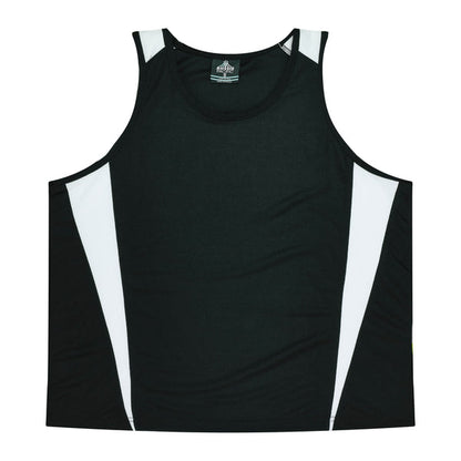 Aussie Pacific Eureka mens singlet 1st ( 14 Colour )-(1104)