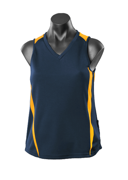 Aussie Pacific Eureka Ladies Singlets -(2104)-Clearance
