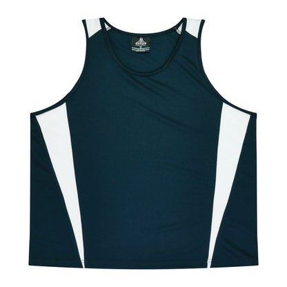 Aussie Pacific Eureka mens singlet 1st ( 14 Colour )-(1104)