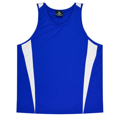 Aussie Pacific Eureka mens singlet 2nd ( 11 Colour )-(1104)