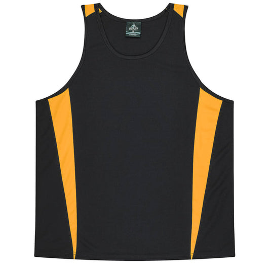 Aussie Pacific Eureka mens singlet 1st ( 14 Colour )-(1104)
