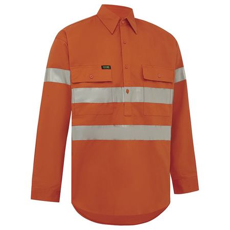 Workit Hi Vis 2 Tone Closed Front Regular Weight Taped Shirt (2005)