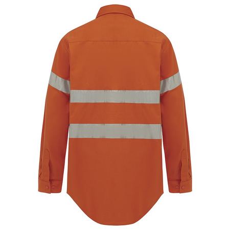 Workit Hi Vis 2 Tone Closed Front Regular Weight Taped Shirt (2005)