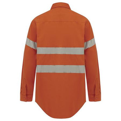 Workit Hi Vis 2 Tone Closed Front Regular Weight Taped Shirt (2005)