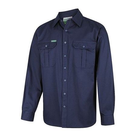 Workit Regular Weight Long Sleeve Shirt Navy (2009)