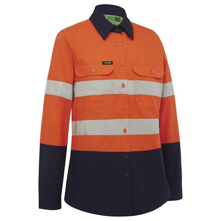 Workit Hi Vis Womens 2 Tone Lightweight Taped Shirt (2012)