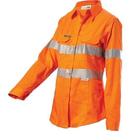 Workit Hi Vis Womens 2 Tone Lightweight Taped Shirt (2012)