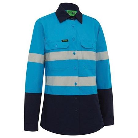 Workit Hi Vis Womens 2 Tone Lightweight Taped Shirt (2012)