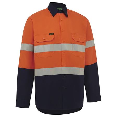 Workit Hi Vis Lightweight Long Sleeve Adjustable Cuff Taped Shirt (2013)