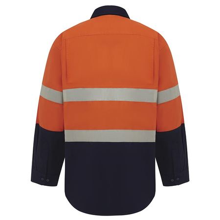 Workit Hi Vis Lightweight Long Sleeve Adjustable Cuff Taped Shirt (2013)