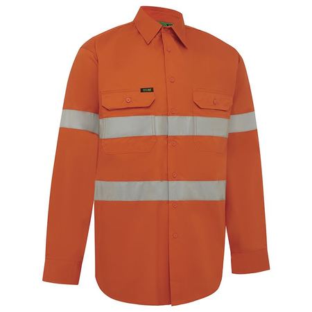 Workit Hi Vis Lightweight Long Sleeve Adjustable Cuff Taped Shirt (2013)
