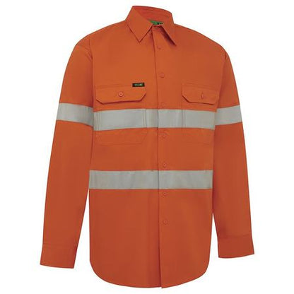 Workit Hi Vis Lightweight Long Sleeve Adjustable Cuff Taped Shirt (2013)