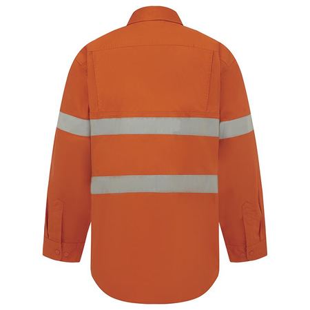 Workit Hi Vis Lightweight Long Sleeve Adjustable Cuff Taped Shirt (2013)