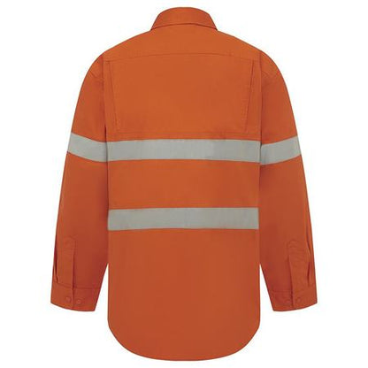 Workit Hi Vis Lightweight Long Sleeve Adjustable Cuff Taped Shirt (2013)
