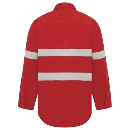 Workit Hi Vis Lightweight Long Sleeve Adjustable Cuff Taped Shirt (2013)