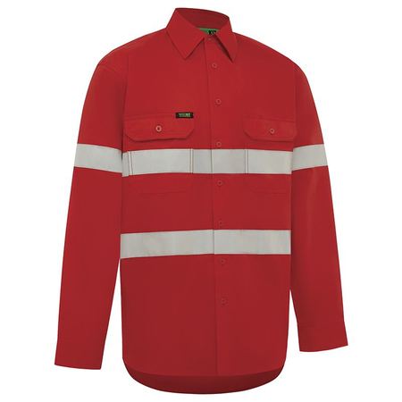 Workit Hi Vis Lightweight Long Sleeve Adjustable Cuff Taped Shirt (2013)