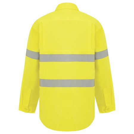 Workit Hi Vis Lightweight Long Sleeve Adjustable Cuff Taped Shirt (2013)