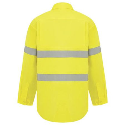 Workit Hi Vis Lightweight Long Sleeve Adjustable Cuff Taped Shirt (2013)