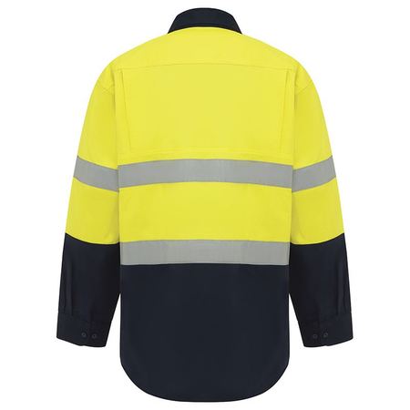 Workit Hi Vis Lightweight Long Sleeve Adjustable Cuff Taped Shirt (2013)
