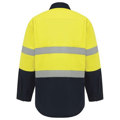 Workit Hi Vis Lightweight Long Sleeve Adjustable Cuff Taped Shirt (2013)
