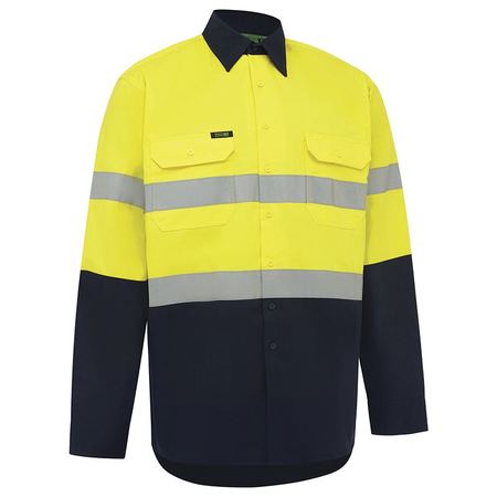 Workit Hi Vis Lightweight Long Sleeve Adjustable Cuff Taped Shirt (2013)