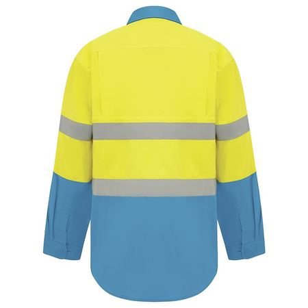 Workit Hi Vis Lightweight Long Sleeve Adjustable Cuff Taped Shirt (2013)