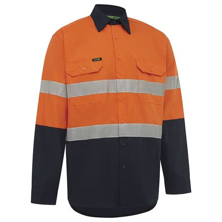 Workit Hi Vis 2 Tone Lightweight Ripstop Breathable Taped Shirt (2021B)