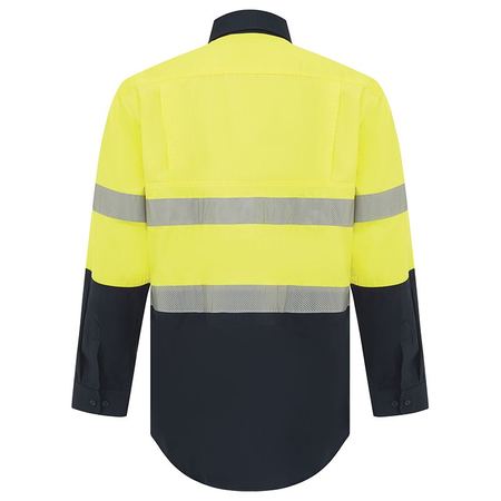 Workit Hi Vis 2 Tone Lightweight Ripstop Breathable Taped Shirt (2021B)