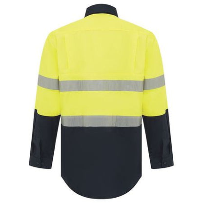 Workit Hi Vis 2 Tone Lightweight Ripstop Breathable Taped Shirt (2021B)