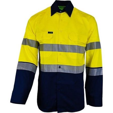 Workit Hi Vis Lightweight Long Sleeve Biomotion Taped Shirt (2031)