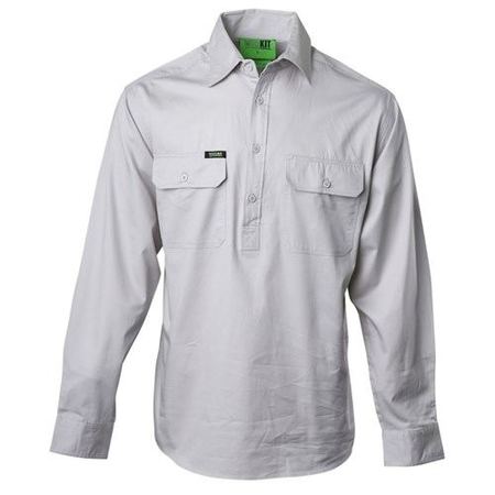 Workit Lightweight Half Closed Country Shirt Azure (2050)