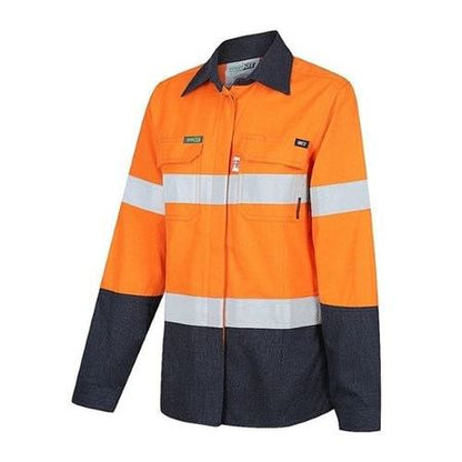 Workit Parvotex PPE2 Womens FR Inherent 215gsm Ripstop Taped Shirt (2807)