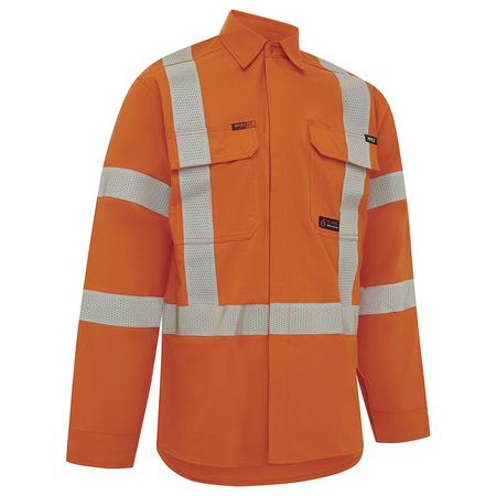 Workit Flarex Ripstop PPE2 FR Inherent 197Gsm NSW Rail Taped Shirt (2840)