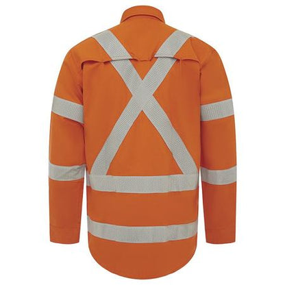 Workit Flarex Ripstop PPE2 FR Inherent 197Gsm NSW Rail Taped Shirt (2840)