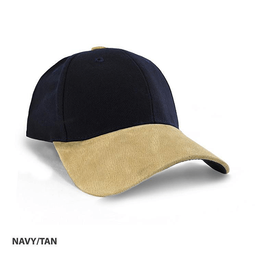 Grace Collection   Heavy Brushed Cotton Suede Peak Cap-(AH010/HE010 )