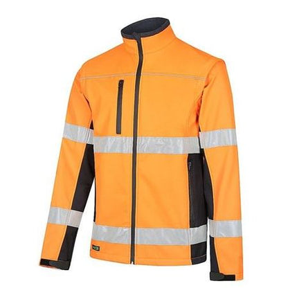 Workit Hi Vis Soft Shell 2 In 1 Biomotion Taped Jacket (3008)