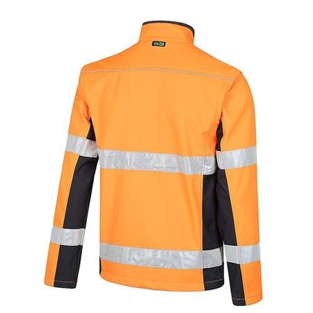 Workit Hi Vis Soft Shell 2 In 1 Biomotion Taped Jacket (3008)