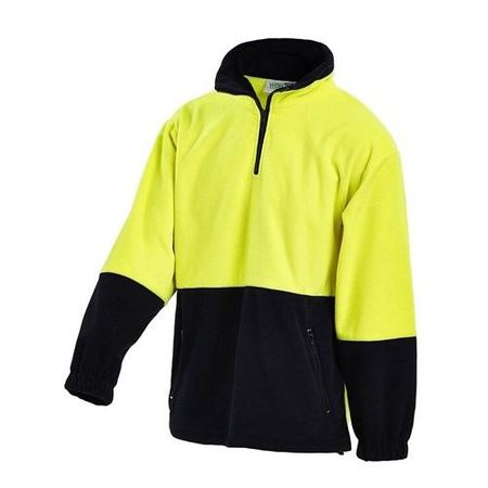 Workit Hi Vis 2 Tone 1/4 Zip Polar Fleece Jumper (3500)