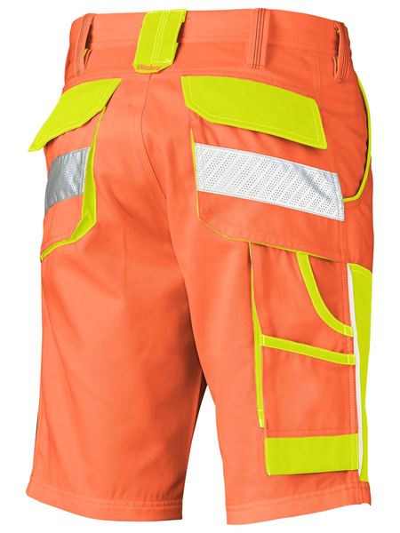 Bisley Double Hi Vis Short (BSH1411)