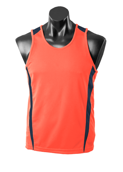Aussie Pacific Eureka mens singlet 1st ( 14 Colour )-(1104)